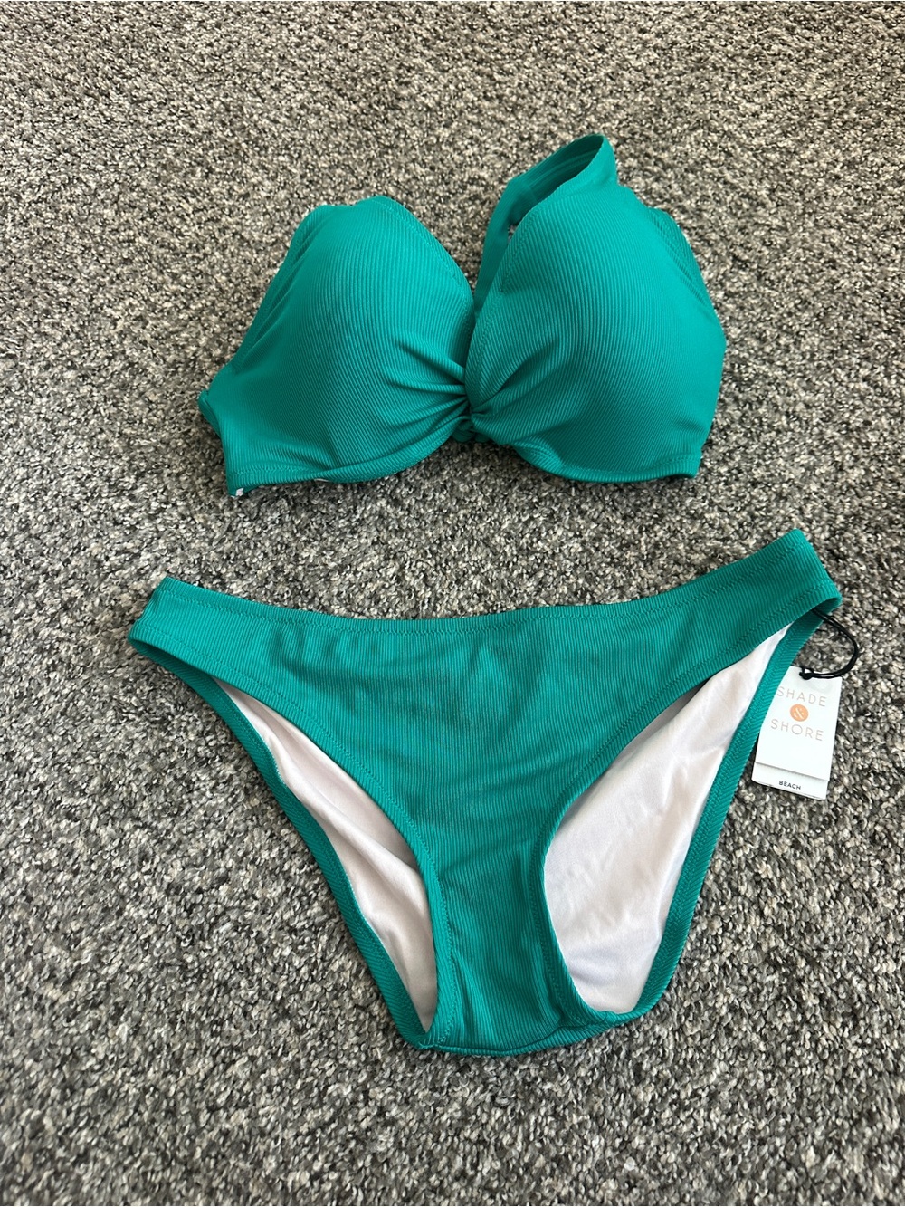 Shade & Shore Women's Teal Bathing Suit
